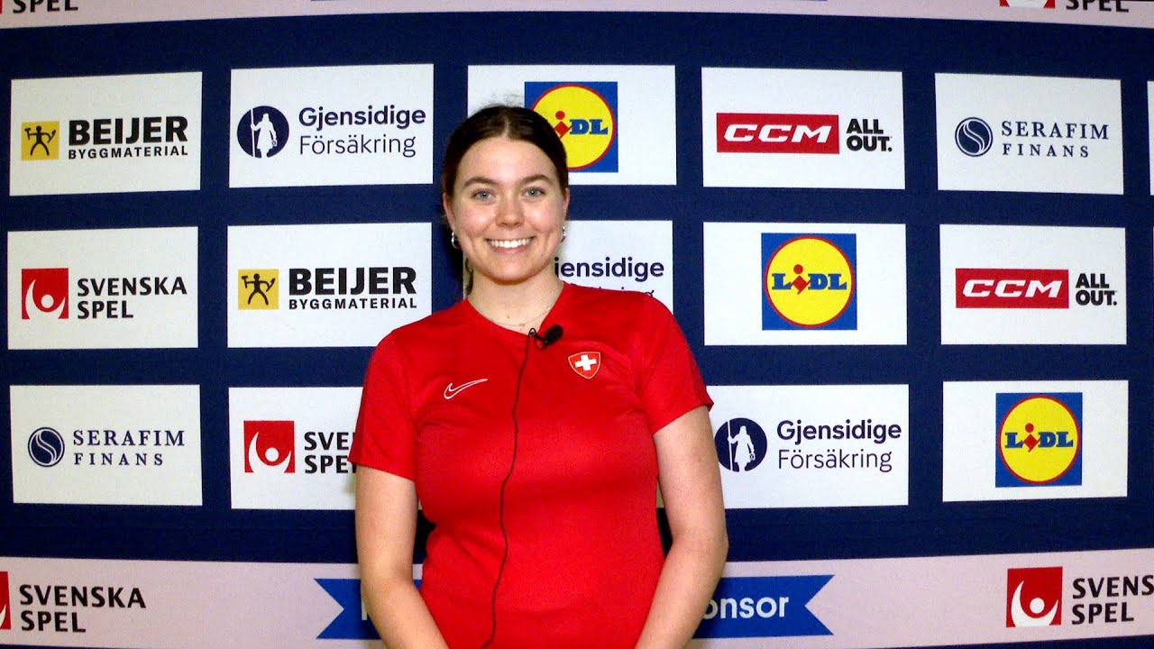 Lucie Tenenbaum (Hockey Club Davos Ladies) on the defeat vs. Finland at WEHT, S&ouml;dert&auml;lje, 06.11.2024