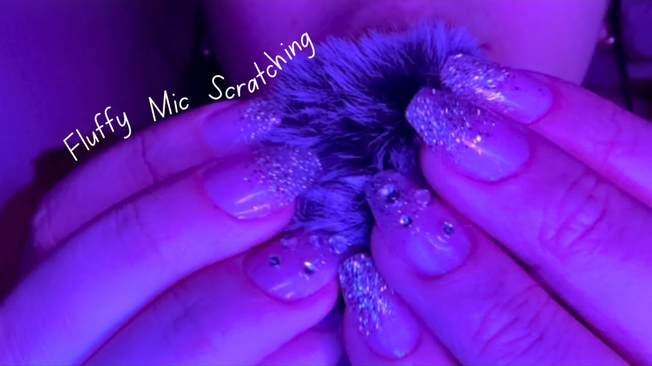ASMR Soothing Fluffy Mic Scratching