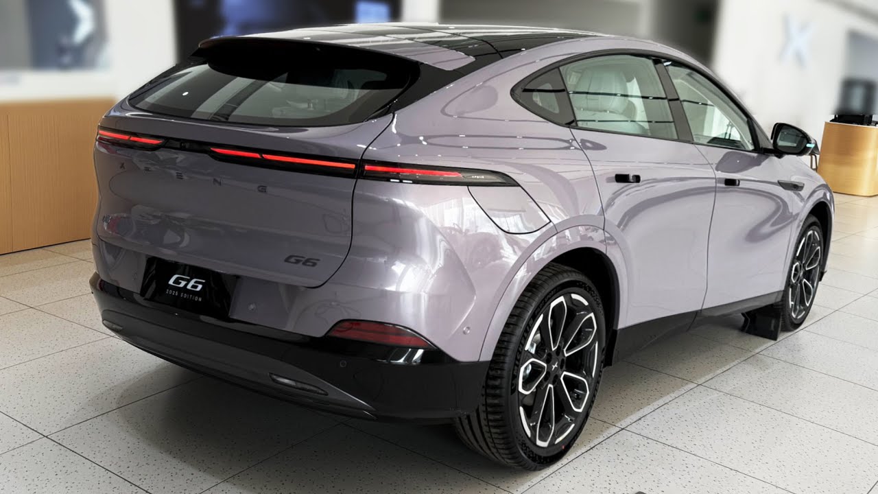 2025 New Xpeng G6 EV 725km range (CLTC) detailed Exterior and interior Walk-around review 4k