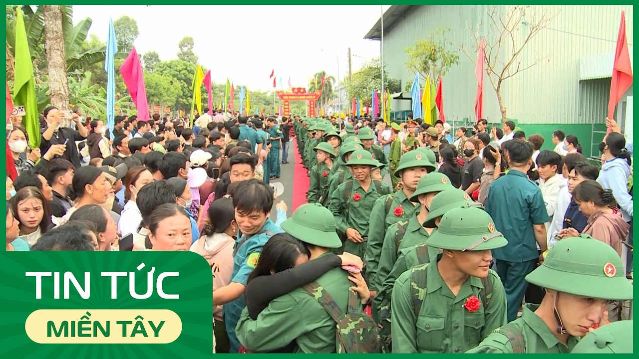 Tuổi trẻ Phong Hòa vững bước lên đường nhập ngũ | THDT