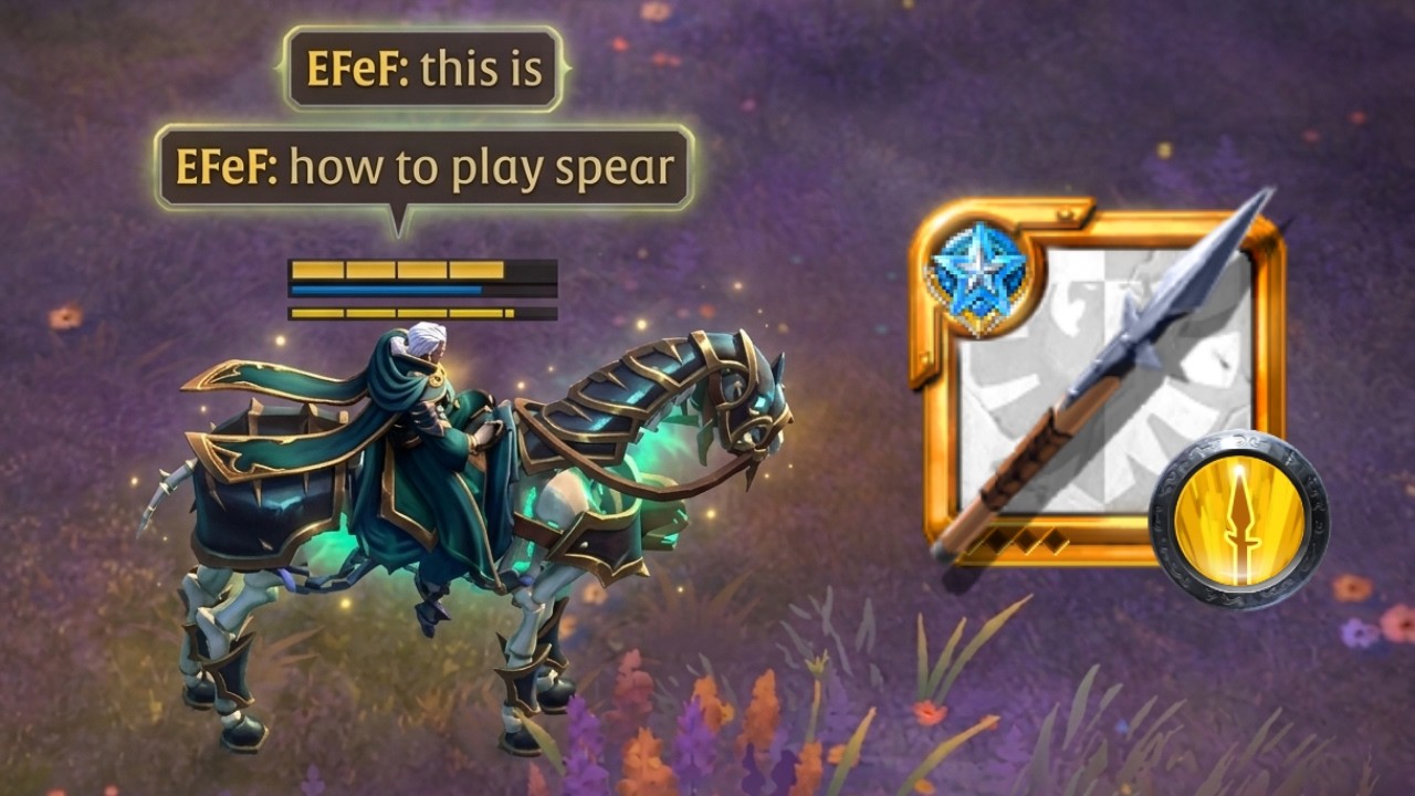 1vX | This is How to Play Spear | eFeF | Albion Online