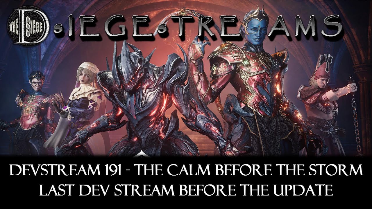 sIEGEsTREAMs WARFRAME | DEV STREAM 191 - The Devil's Triad and Tau are so close!