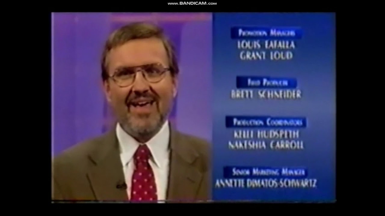 Jeopardy! Full Credits Roll (September 23, 2002)