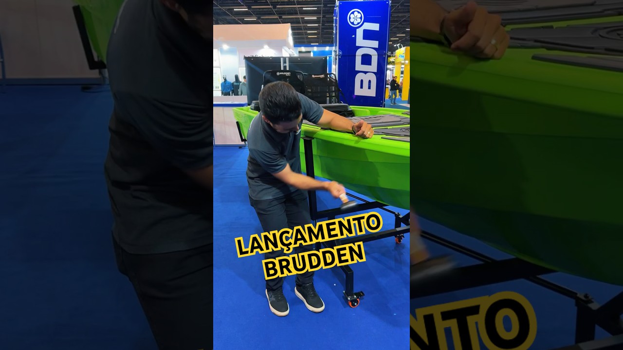 Lan&ccedil;amento Brudden BDN160 | Uma Nova Era na Pesca e Lazer #pescaria #caiaque #pesca