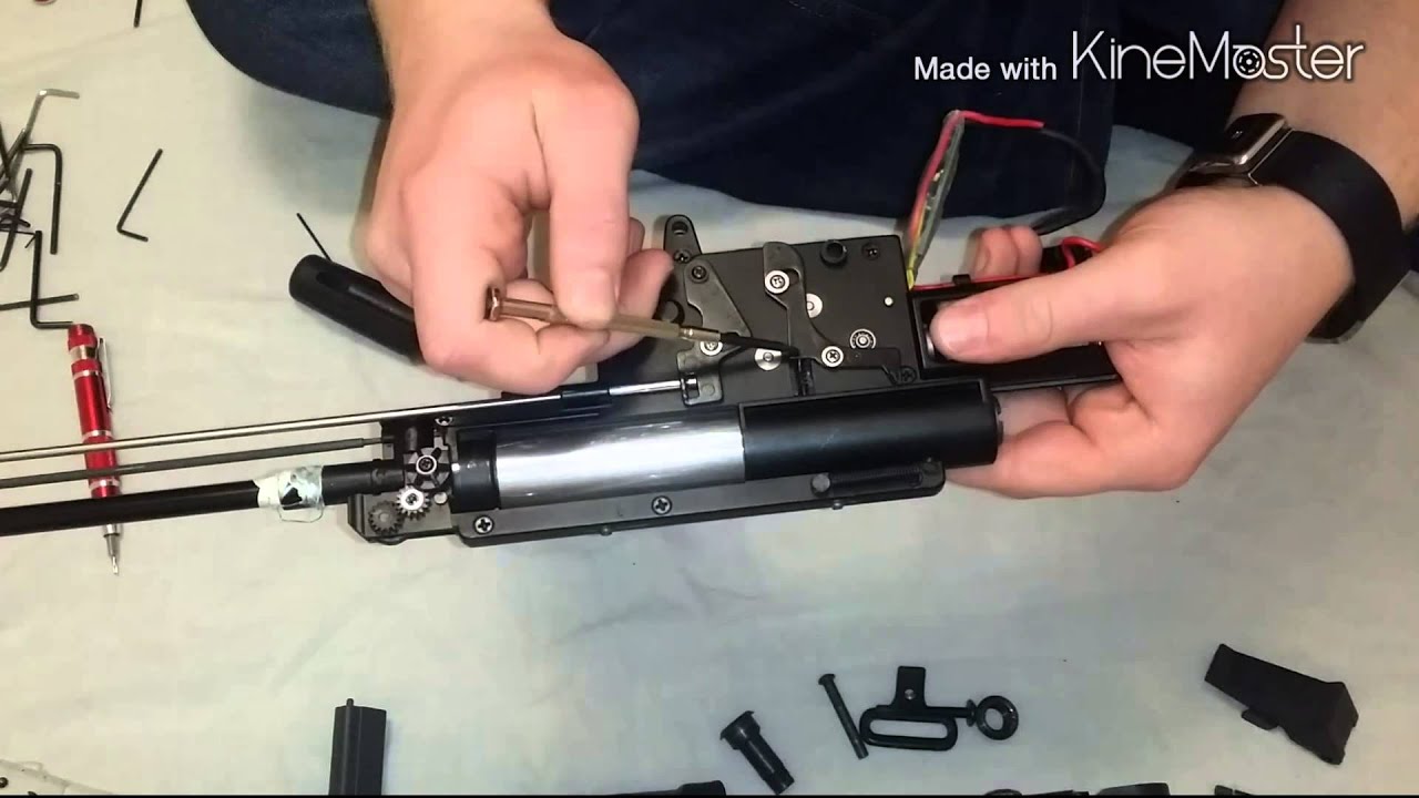 Airsoft ares tavor disassembly