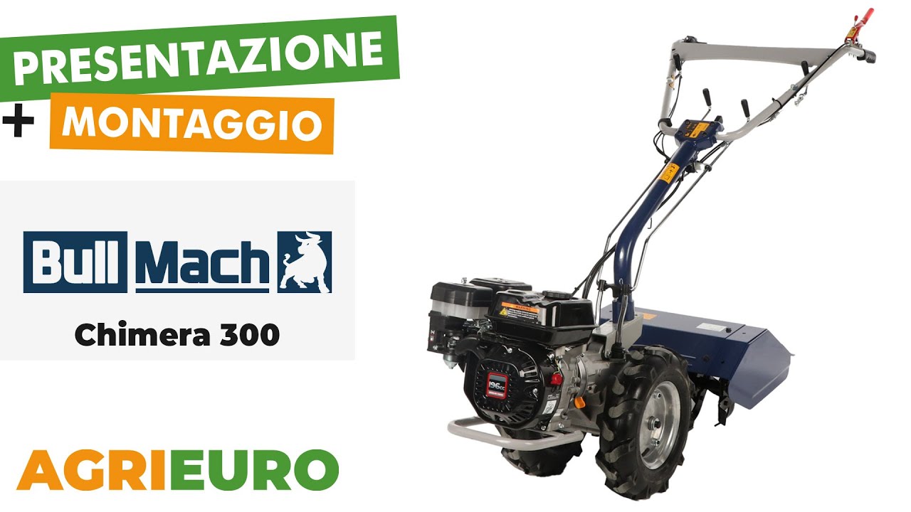 BullMach Chimera 300 Motocoltivatore - Presentazione e Montaggio