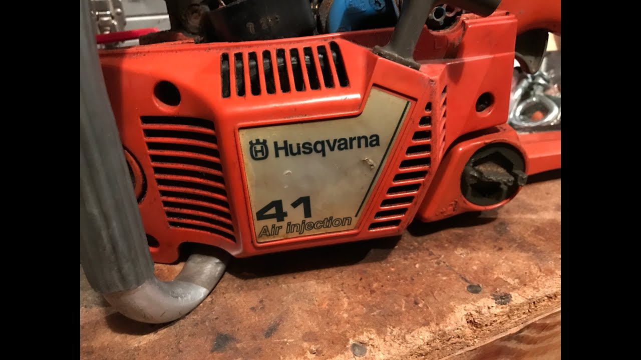 Husqvarna 41 Tear Down and Re-Assembly - the piston was varnished stuck!