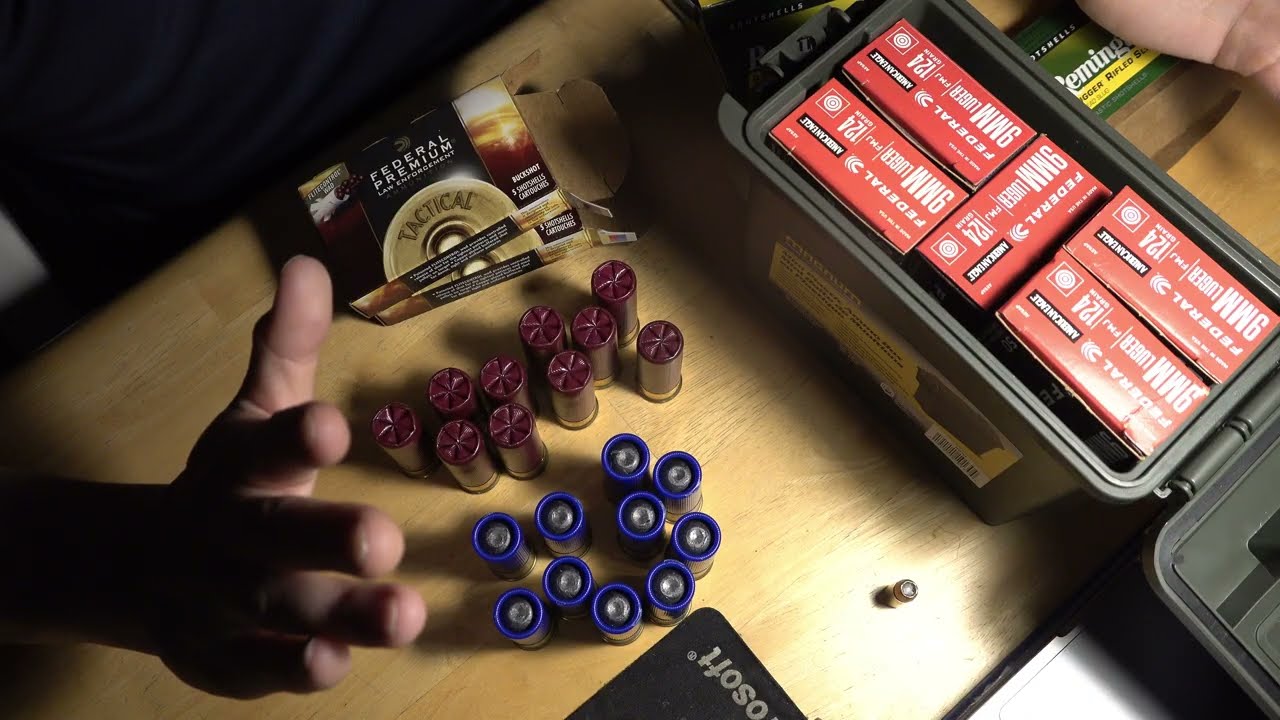 ASMR - REMMINGTON AND FEDERAL SHOTGUN AMMO UNBOXING SOUNDS
