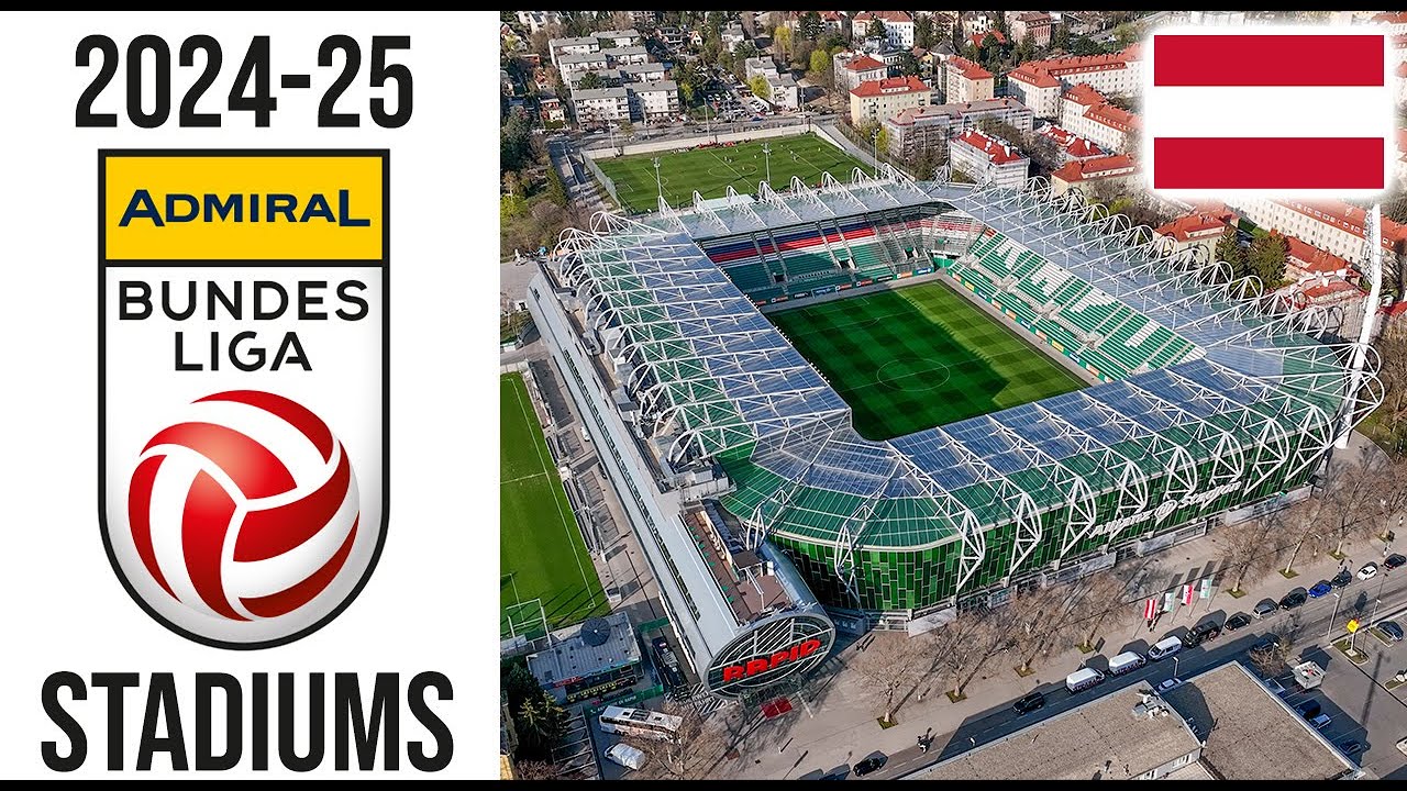 2024&ndash;25 Austrian Football Bundesliga Stadiums