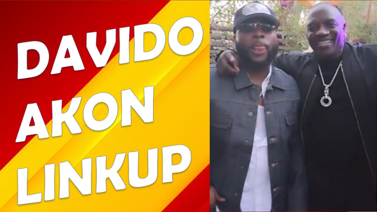 Davido & Akon At YouTube’s Pre 