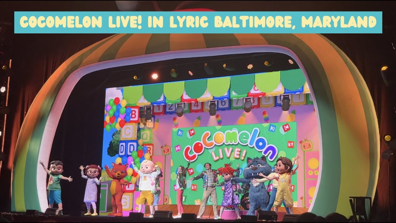 CoComelon Live! JJ’s Journey! | Lyric Baltimore, Maryland 2022 Tour