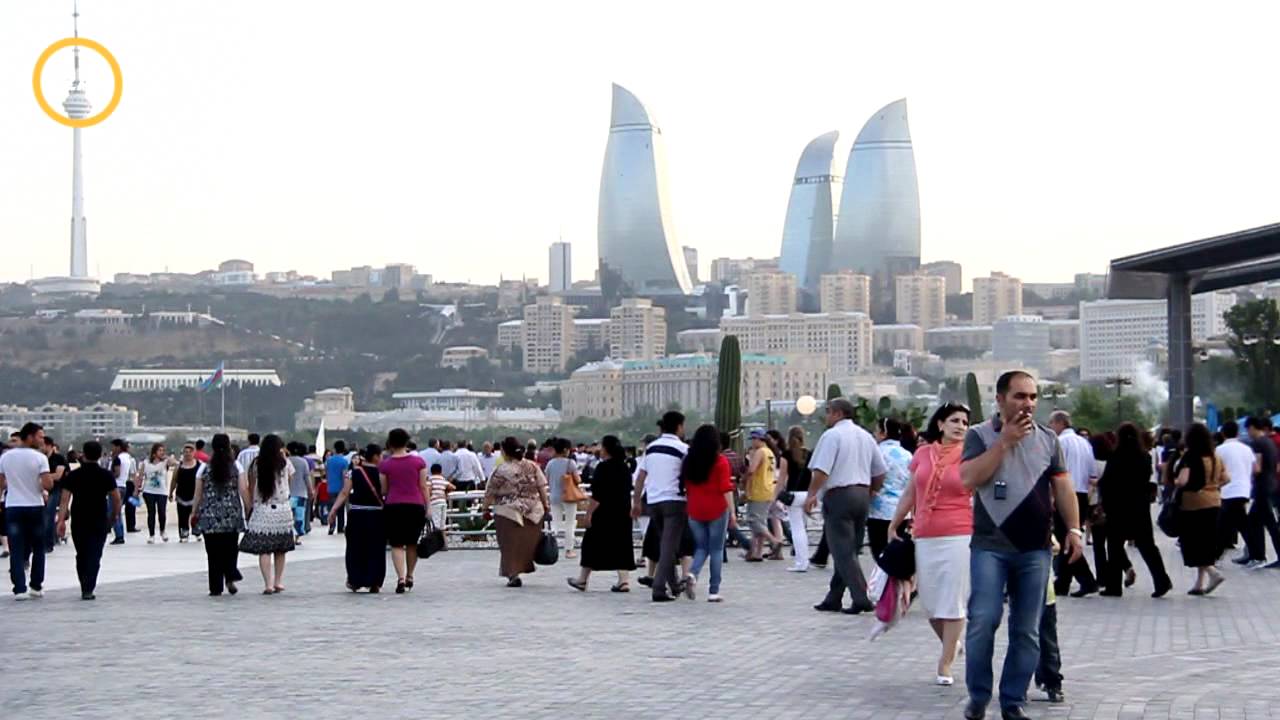 Azerbaycan Baki Denizkenari Milli Park- BULVAR QIZ QALASI 2012