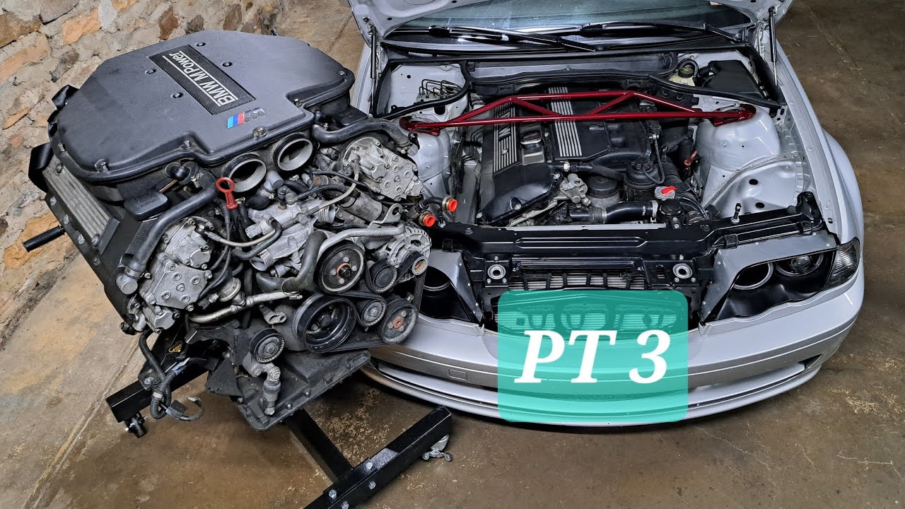 BMW E46 S62B50 V8 Swap Pt 3 - Engine Assembly & VANOS Timing