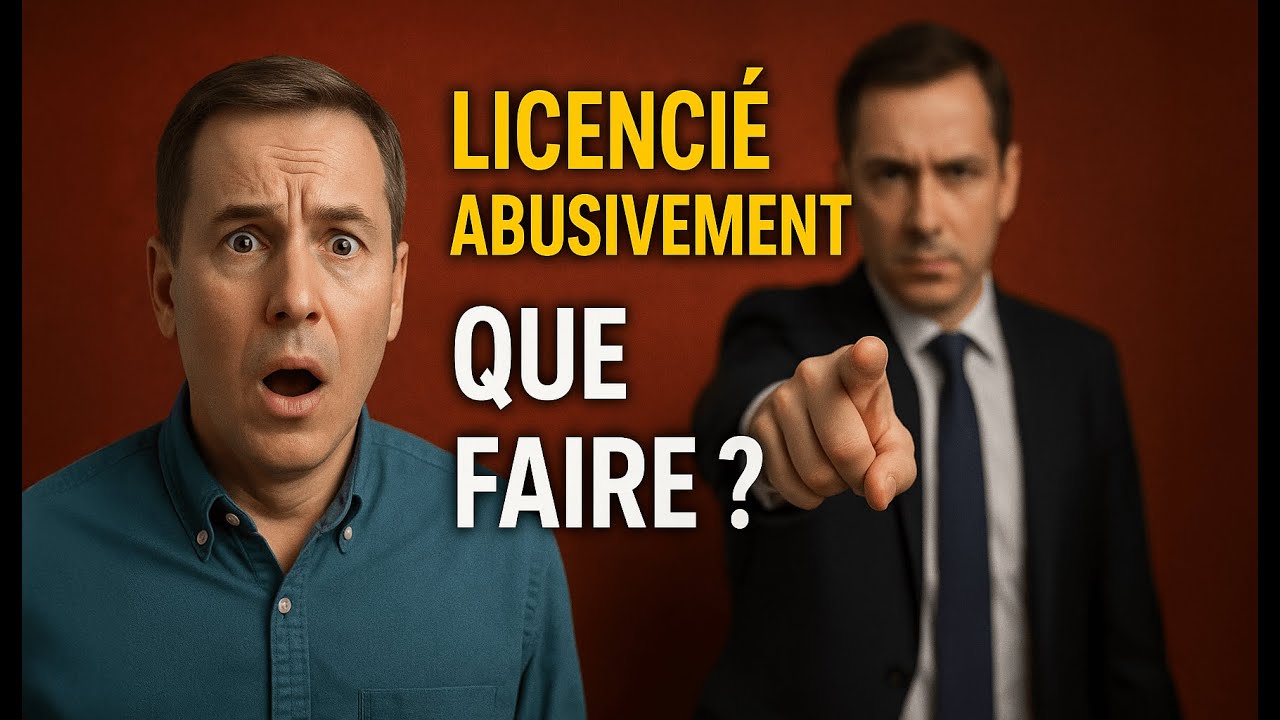 Licencié abusivement : que faire ?