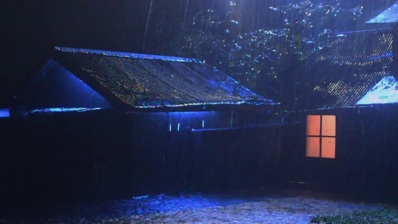 A Natural Remedy for Sleepless Nights: Heavy Rain and Thunder Sounds Live Now