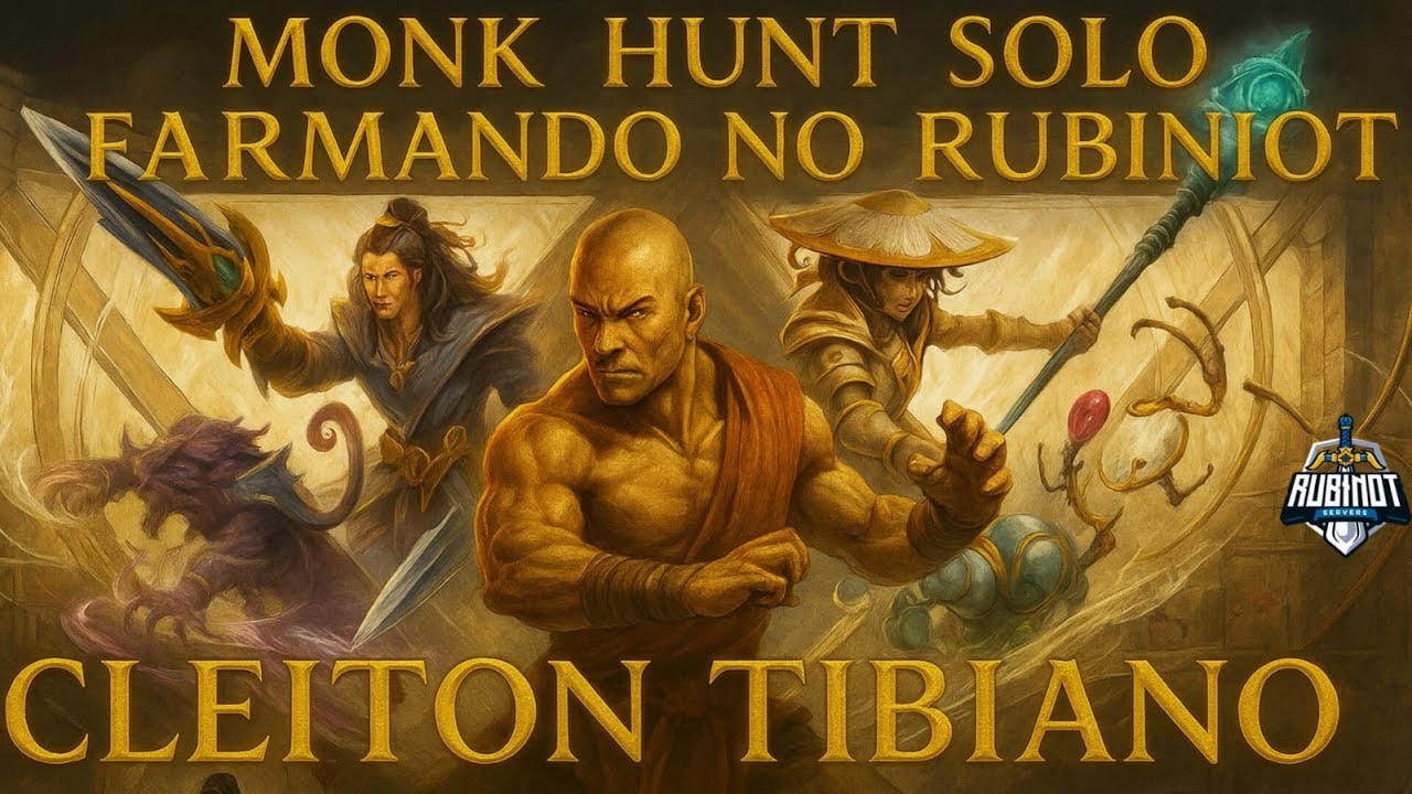 {LIVE ON} Knight farmador insano! ⚔️ Como farmar melhor de Knight no RUBINOT ⚔️ Bora Trocar Ideia