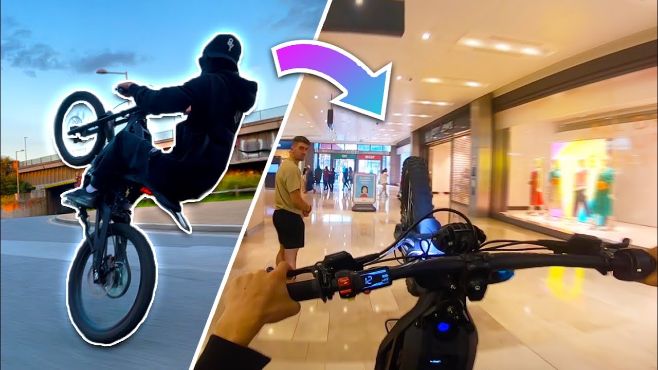 GOPRO POV ELECTRIC DIRTBIKE STREET RIDING!