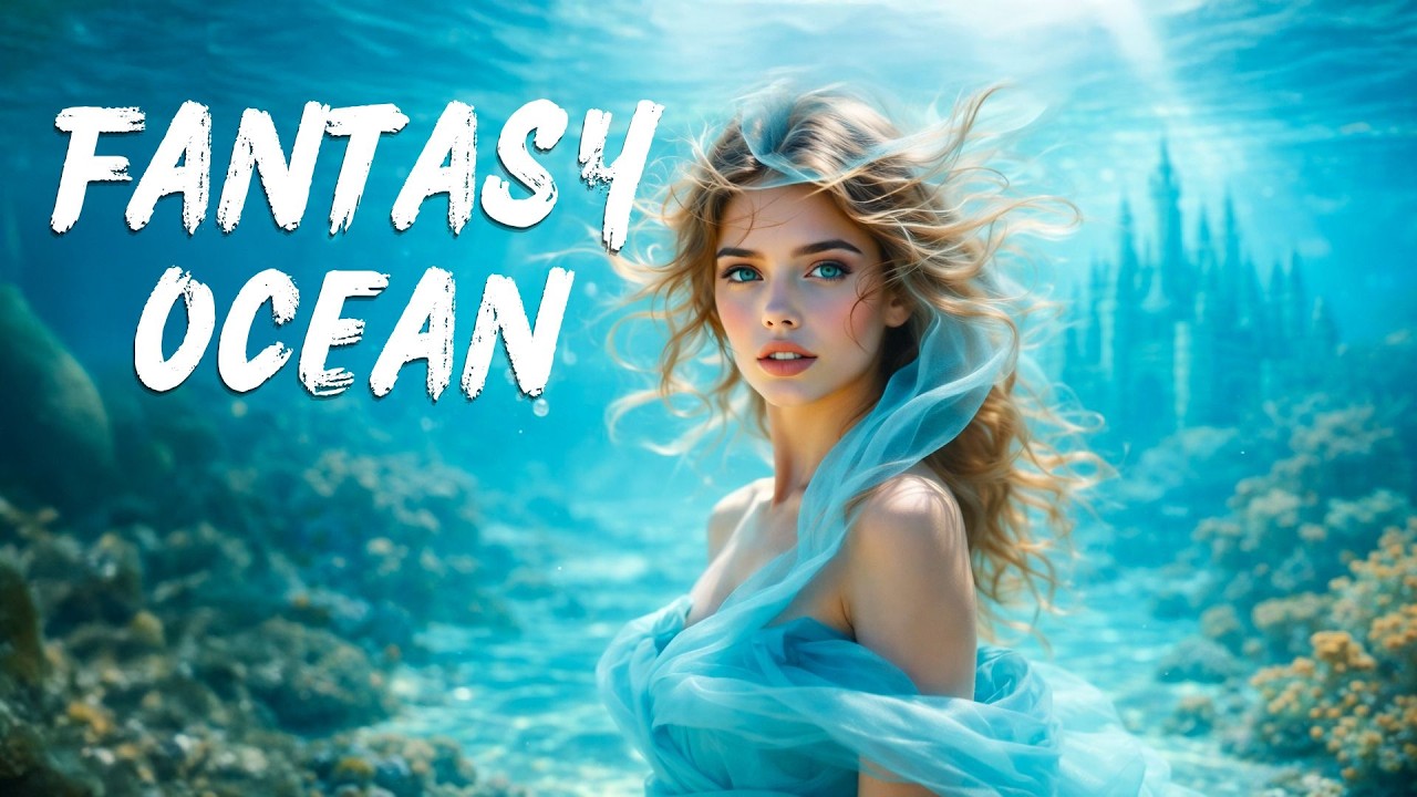 Hidden Underwater Castle | Fantasy Ocean Exploration for Dreamy Escape