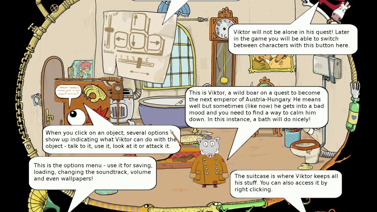 How to play Viktor, a Steampunk Adventure