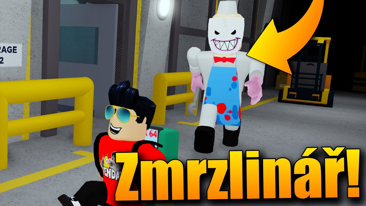ŠÍLENÝ ZMRZLINÁŘ NÁS CHCE ZABÍT!😨🔥 Roblox Jerry w/@bozi