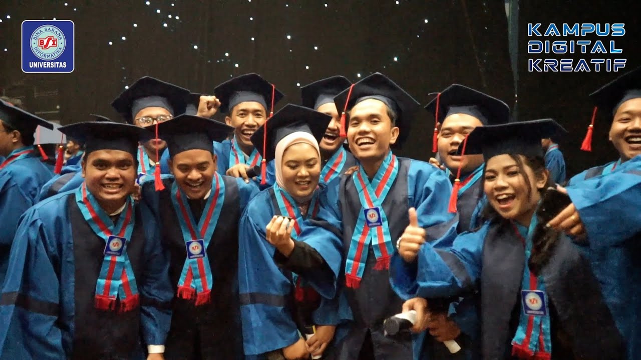 WISUDA UNIVERSITAS BINA SARANA INFORMATIKA KE-61