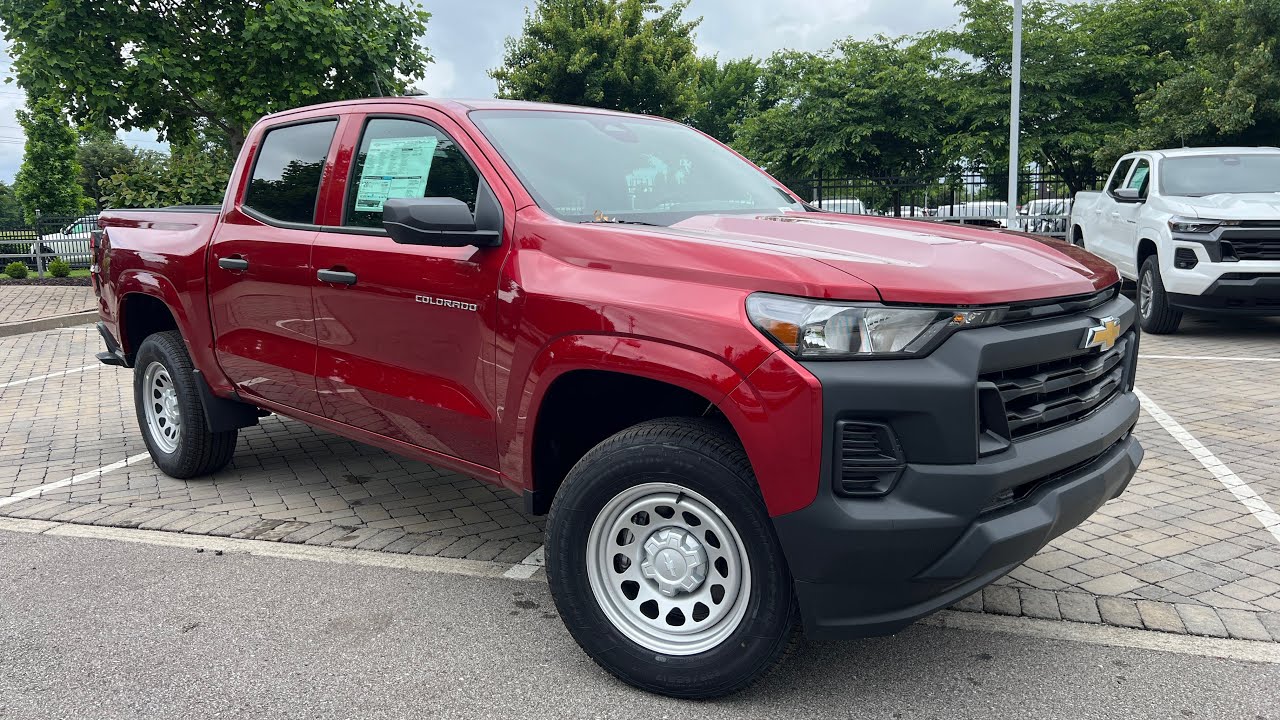 2025 Chevy Colorado WT POV Test Drive & Review