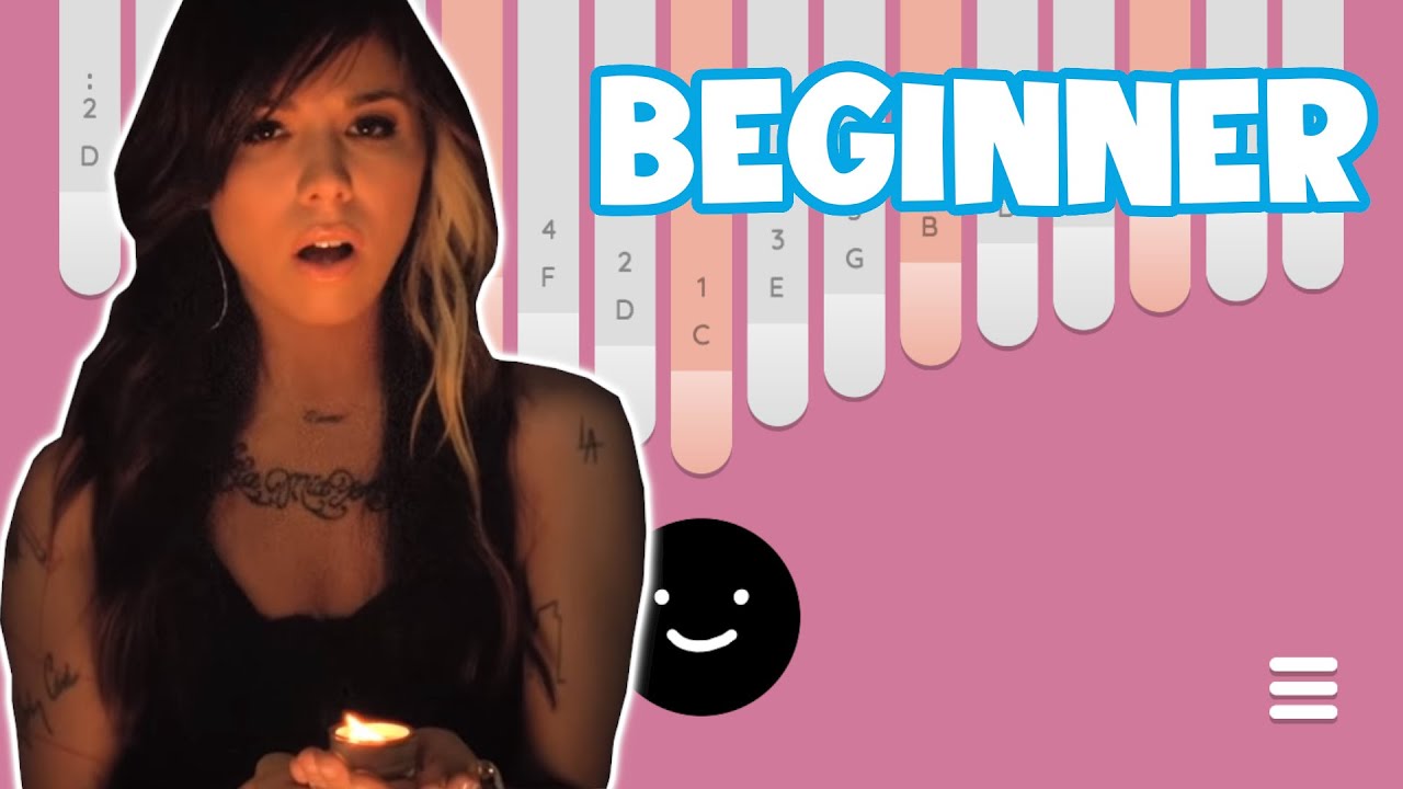 A Thousand Years - Christina Perri | Kalimba Cute Tutorial | Keylimba Easy
