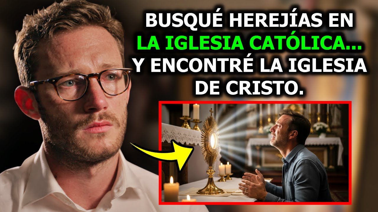 RELATO INCREÍBLE: Quise desenmascarar la Iglesia Católica… pero fue ella quien me reveló la verdad.