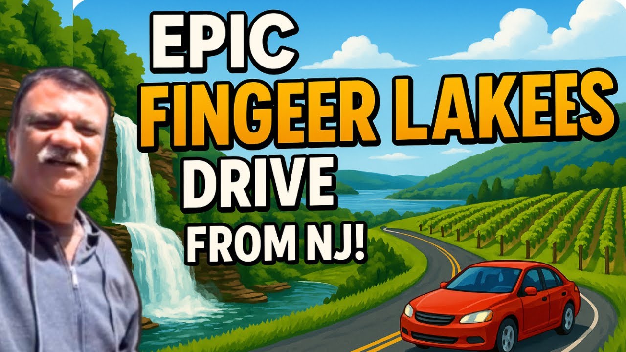 New Jersey to Finger Lakes Road Trip | ન્યુ જર્સીથી ફિંગર લેક્સ | vloggify with naishadh desai