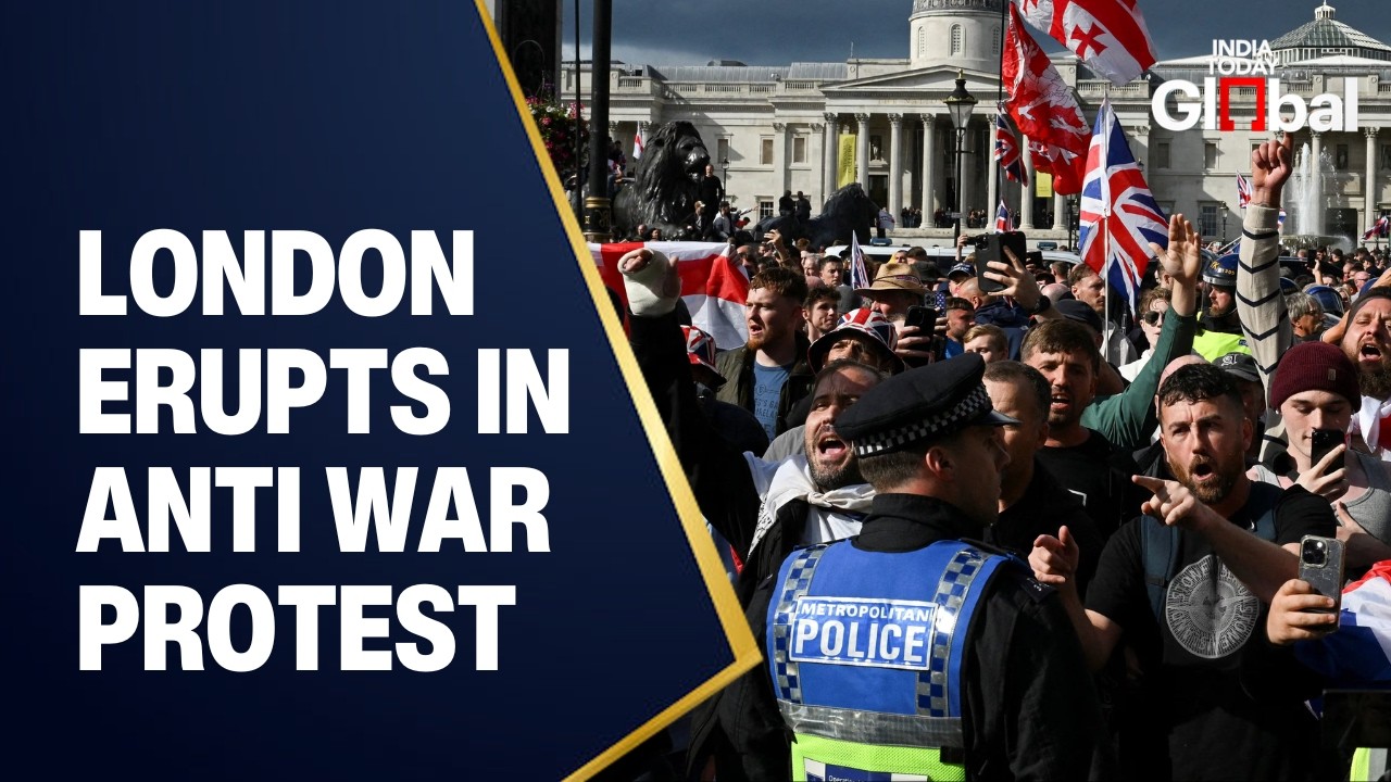 LIVE: Massive Anti-War Protest Erupts in London Over US-Israel Strikes on Iran
