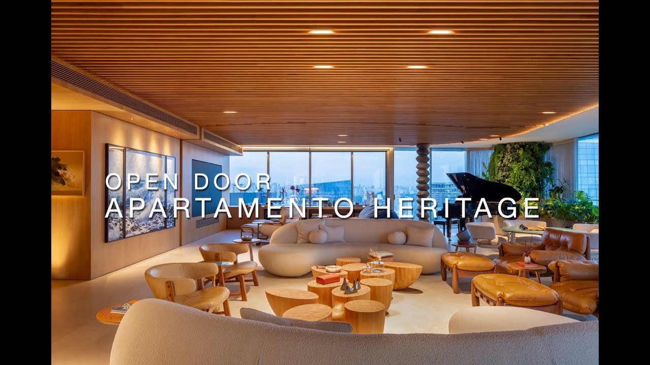 Apartamento Heritage  I  Open Door  I  André Luque Arquitetura
