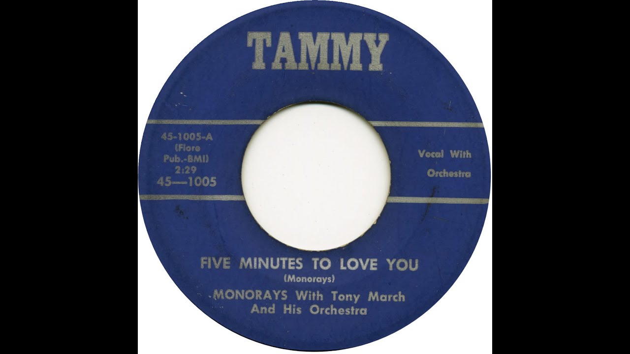 MONORAYS  FIVE MINUTES TO LOVE YOU