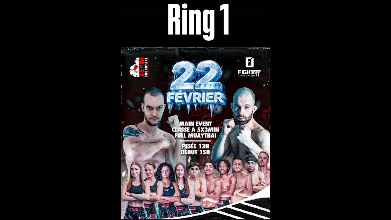 Ring 1 Gala A - Fight off event 22/02/2026