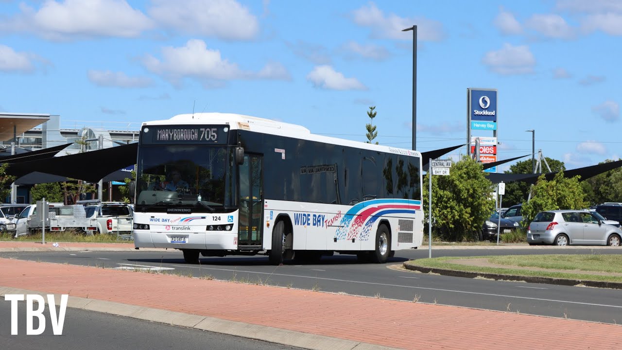 MHB, AU: 705 SB: Urangan Boat Harbour to Maryborough Base Hospital via Pulgul Street