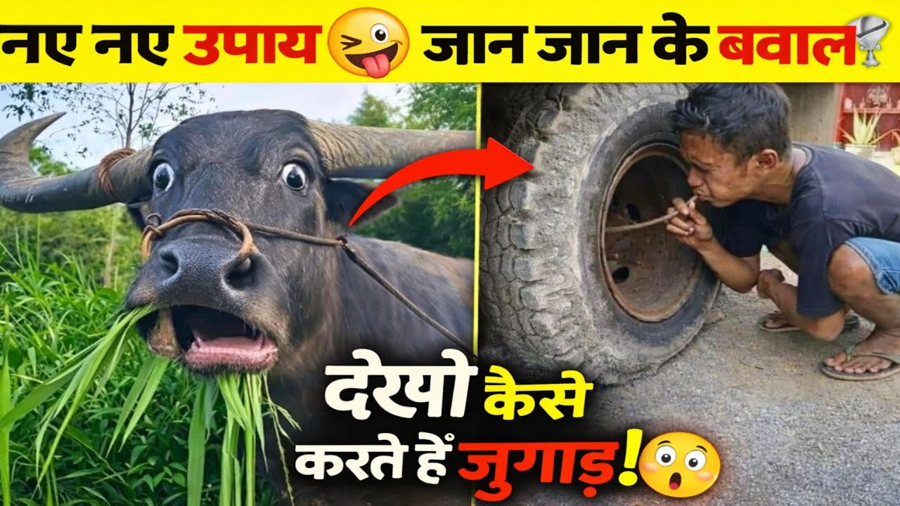 गाँव के जुगाड़ देख दिमाग हिल जाएगा! 😱 😜 India’s Most Hilarious Desi Jugaad 