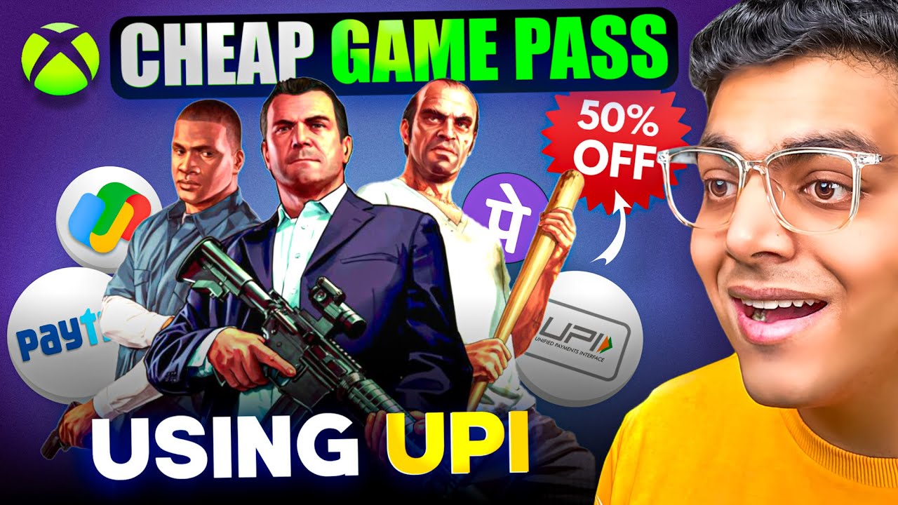 Buy XBOX Game Pass CHEAPEST Using UPI | 50% Discount | Game Pass Ultimate With Cloud | 100% Working