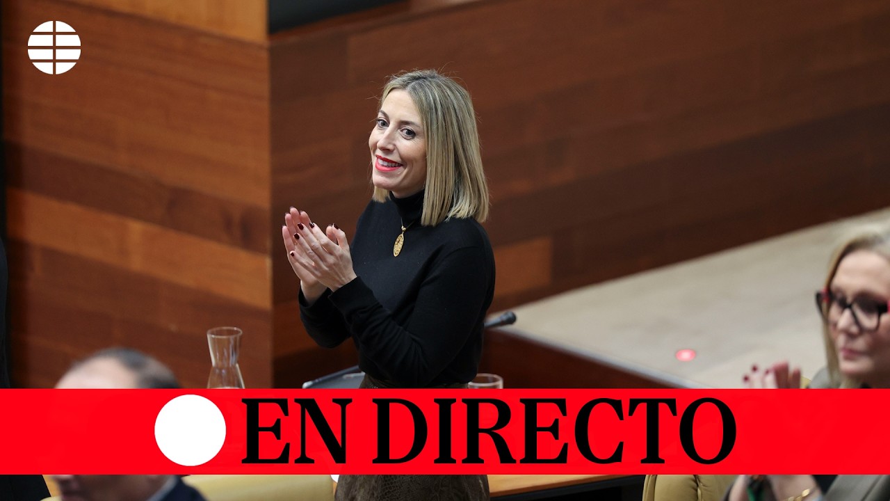 🔴 DIRECTO | Mar&iacute;a Guardiola pronuncia su discurso de investidura en la Asamblea de Extremadura
