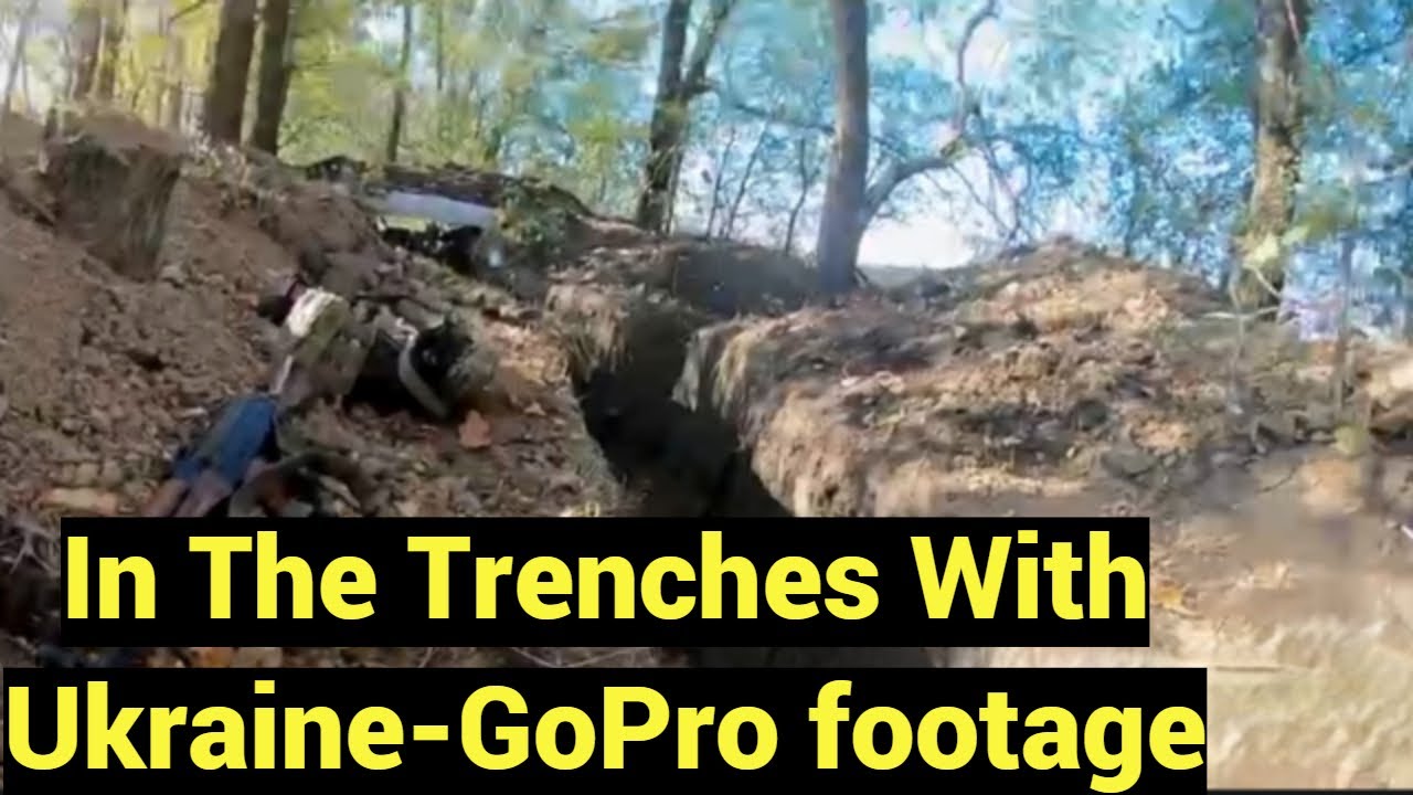 Ukrainian Trench Warfare: Stunning GoPro Footage You'll Need to See!