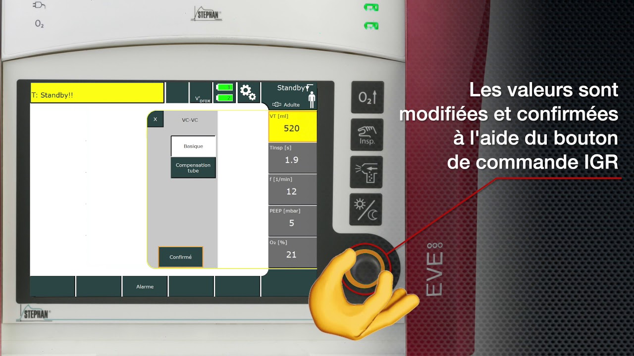 07 Démarrer la ventilation  VC CMV