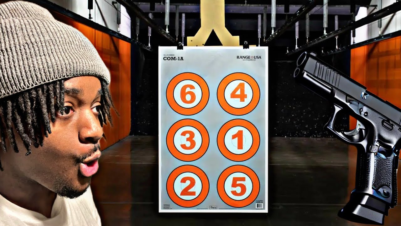 I SHOT MY GLOCK 19X AT THE GUN RANGE MUST WATCH!!! 