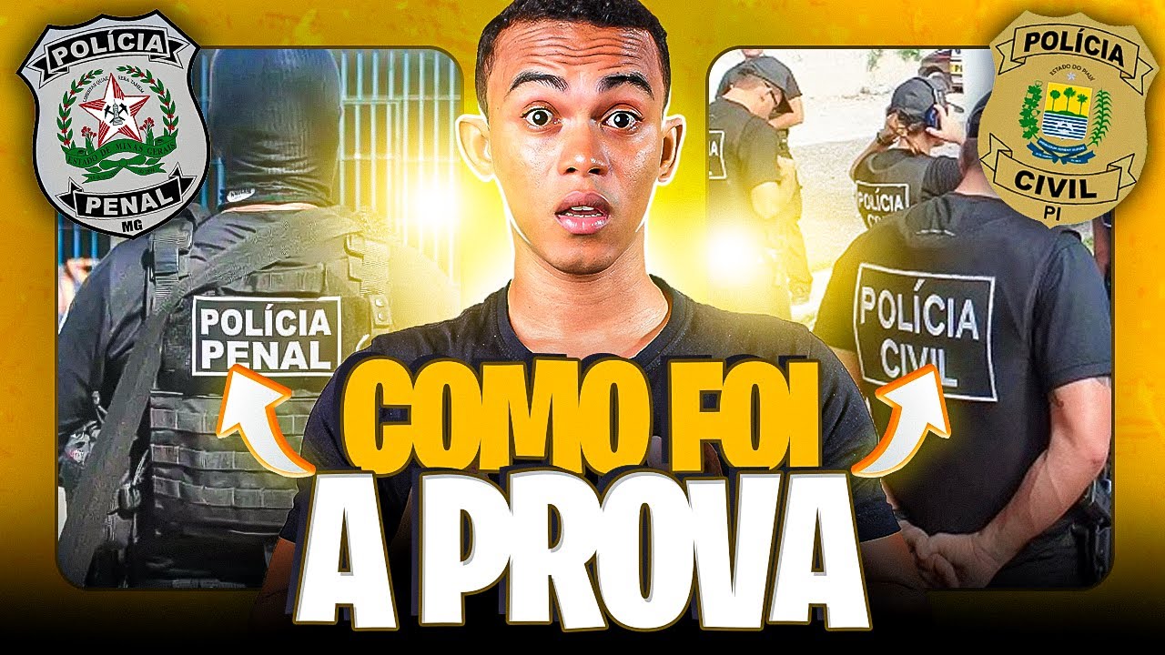 CONCURSO PPMG E PCPI PROVAS APLICADAS E GRANDES SURPRESAS! 