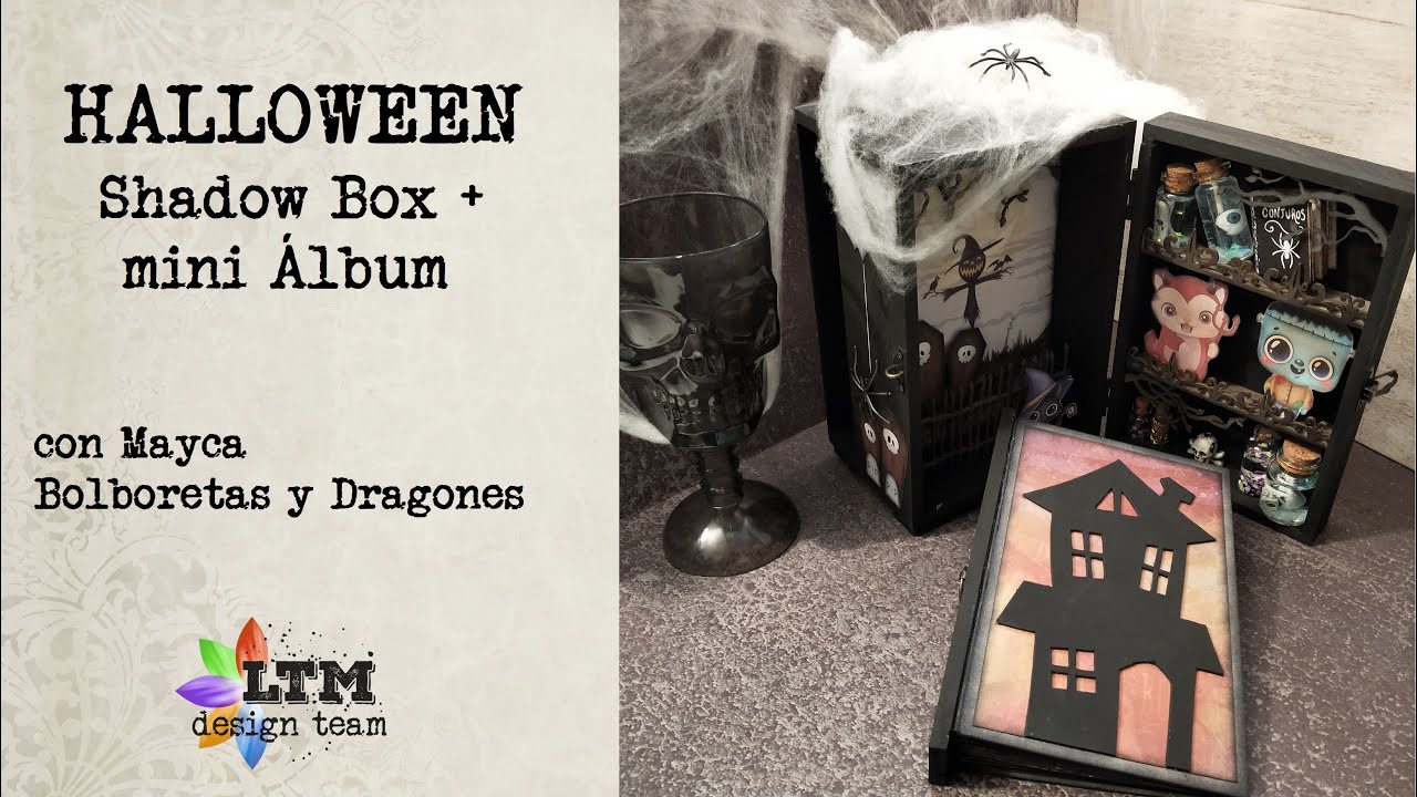 Album + Shadow Box Halloween con Mayca