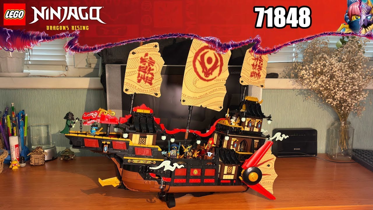 Обзор набора Lego NInjago 71848: Дар Храмов
