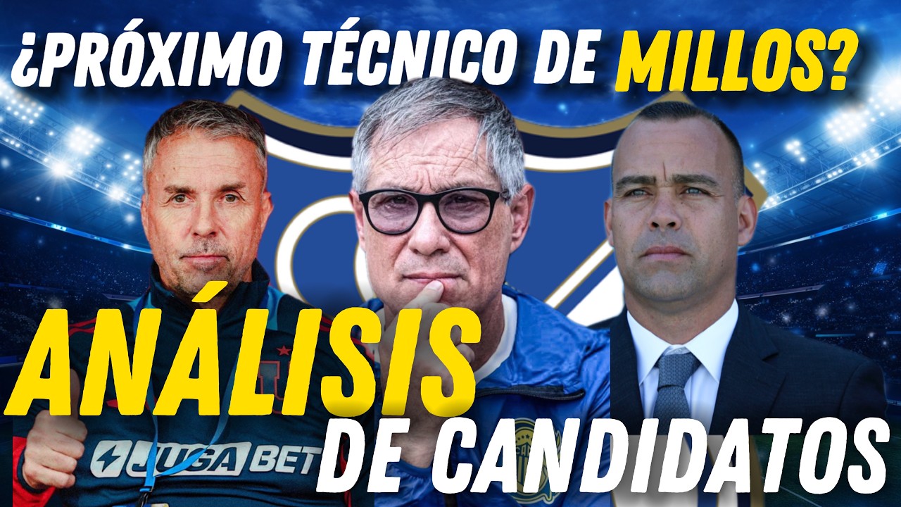 El DT que puede cambiar el futuro de Millonarios: ¿Holan, Álvarez o Dudamel?