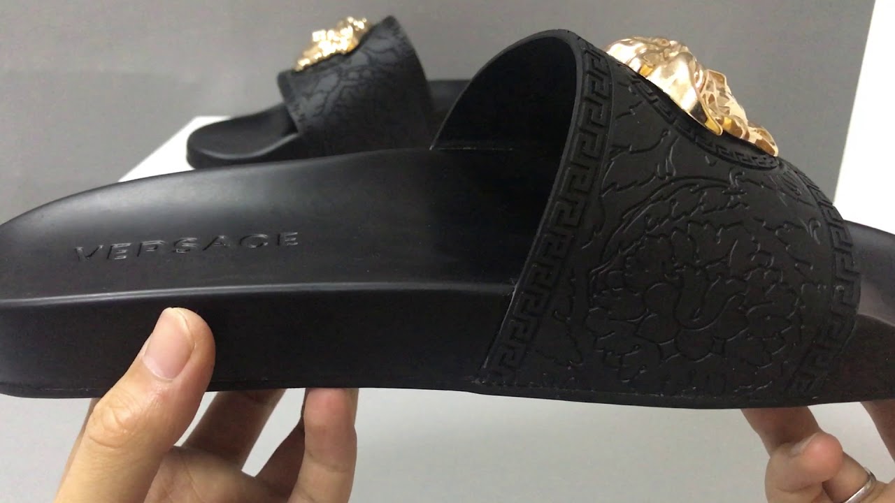 Versace baroque medusa slides