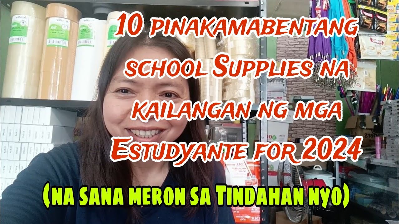 10 Pinakamabentang School Supplies na kailangan ng mga Estudyante for 2024 | Sphinxkikay