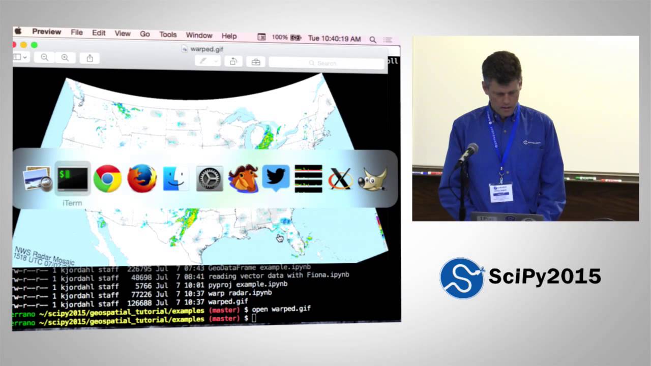 Geospatial Data with Open Source Tools in Python | SciPy 2015 Tutorial | Kelsey Jordahl