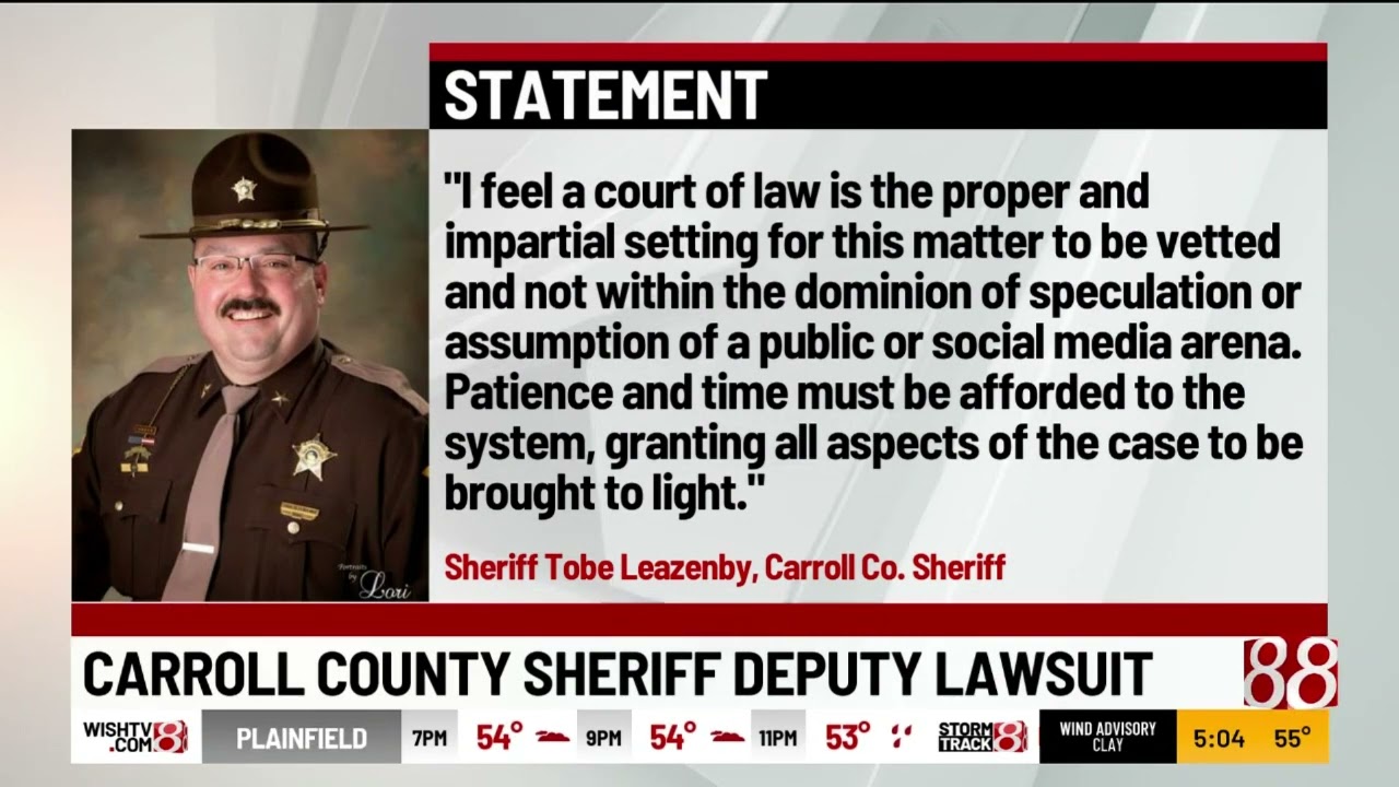 Carrol County Sheriff deputy lawsuit