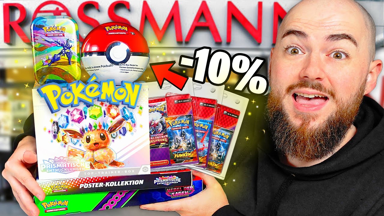 Ich kaufe ALLE Pok&eacute;mon Angebote bei Rossmann!