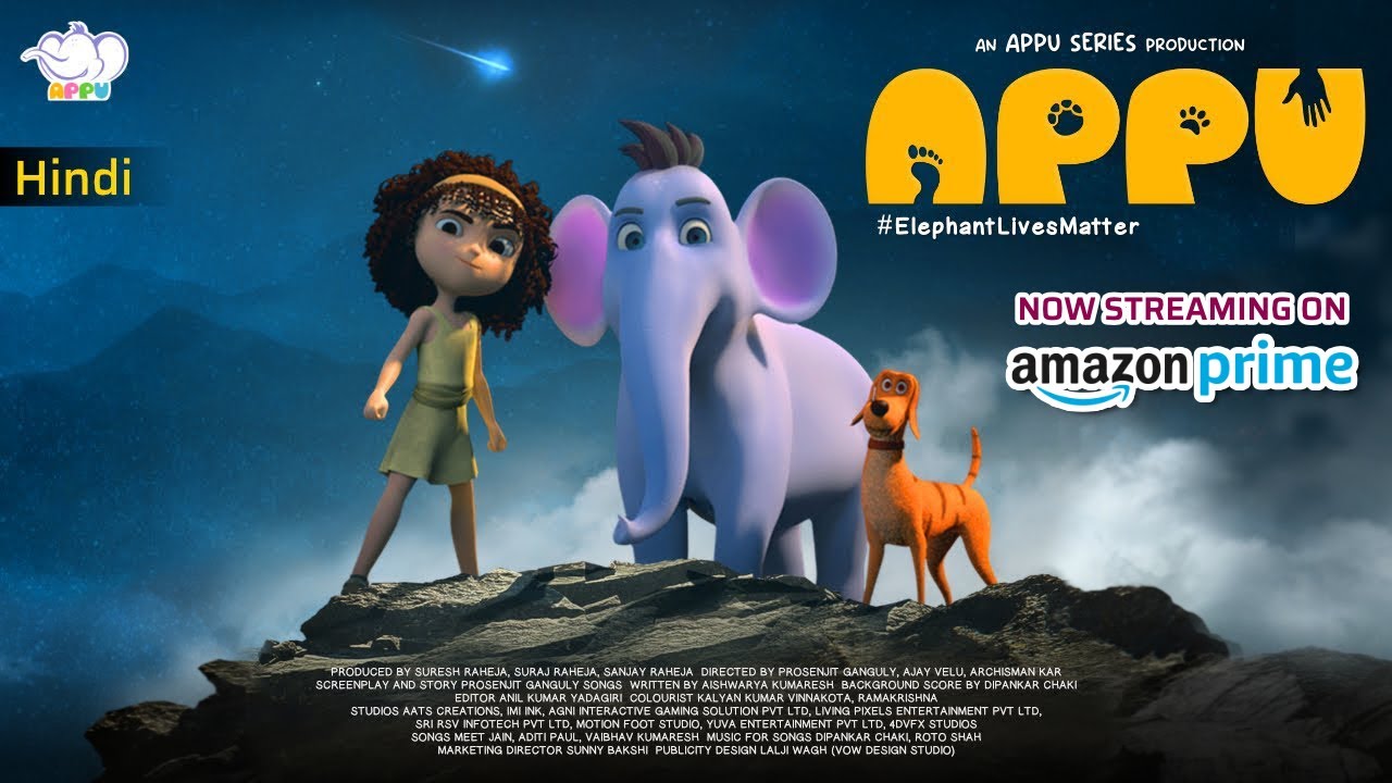 APPU - Animated Movie Official Trailer in Hindi for Amazon Prime | Appu Series
